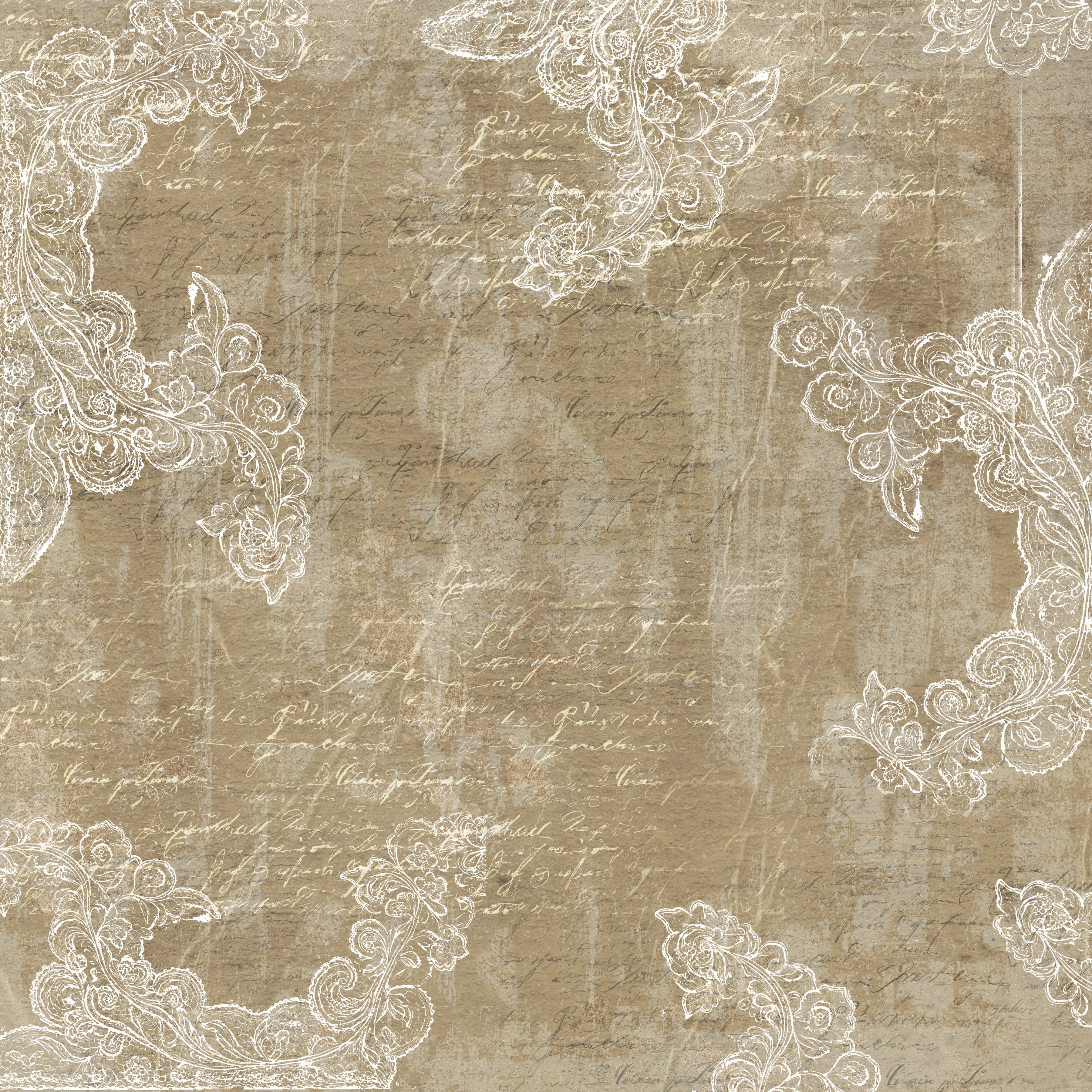 Sara Signature Antique Lace - 6" x 6" Paper Pad