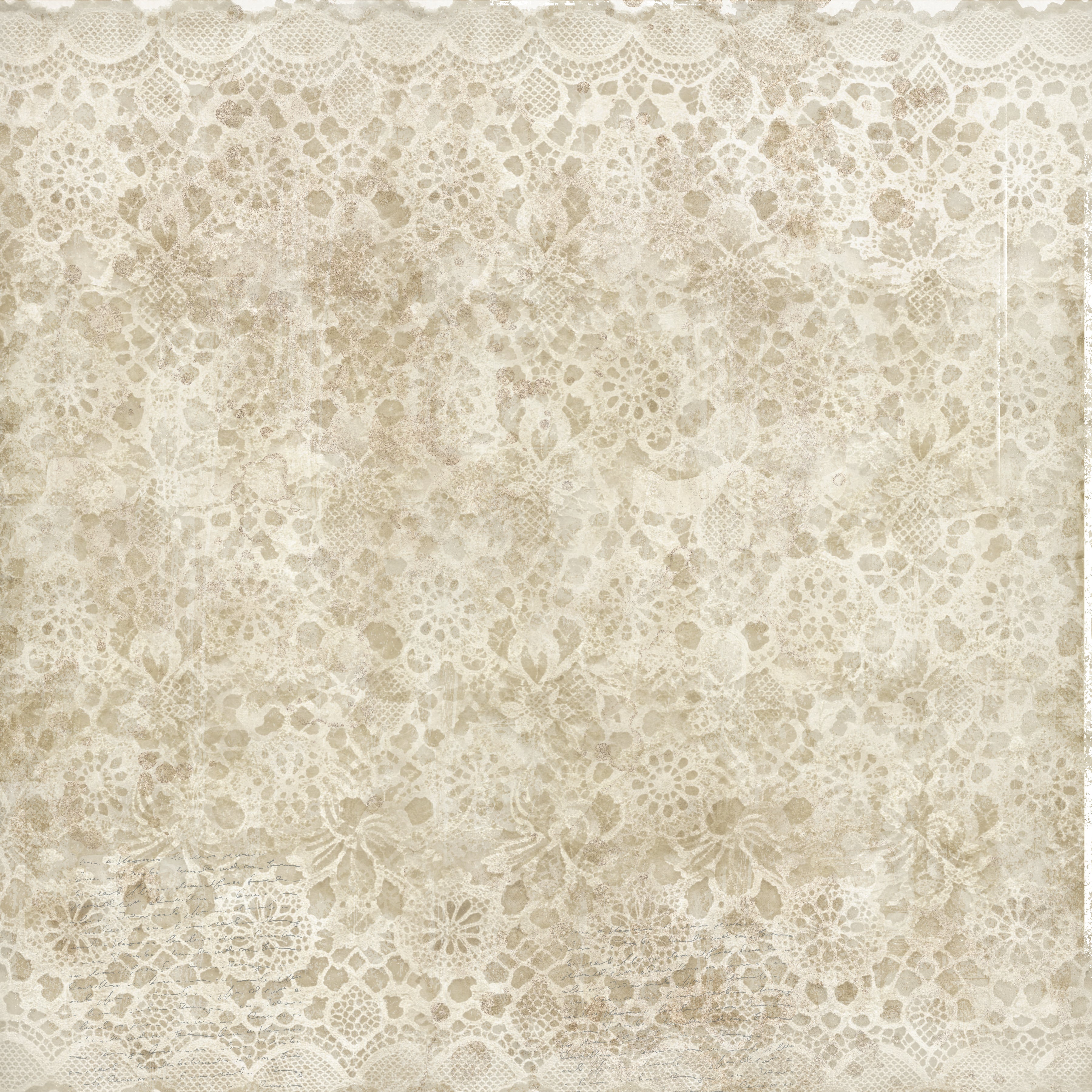 Sara Signature Antique Lace - 12" x 12" Paper Pad