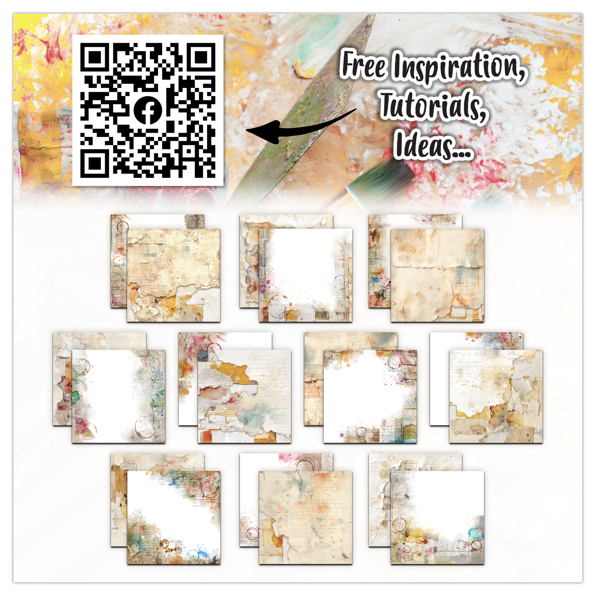 AALL and Create - 12x12 Design Paper - Archive Tales