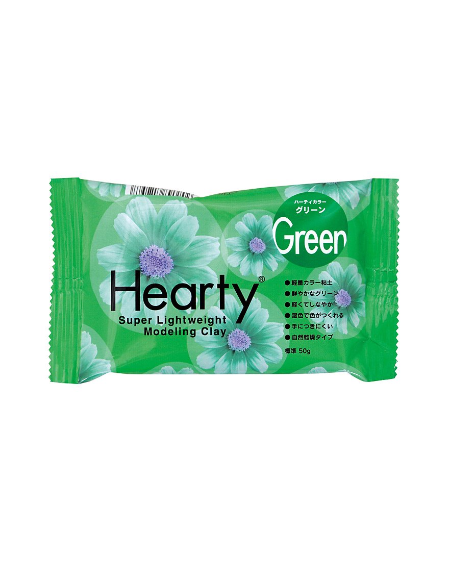Hearty Soft Clay - Green 50g