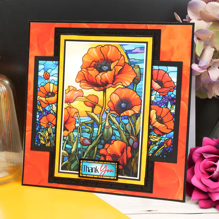 Stained Glass Florals Picture Perfect Pad