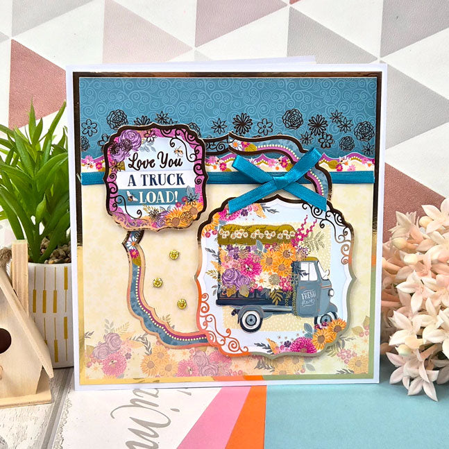 Truck Load of Love Luxury Topper Set