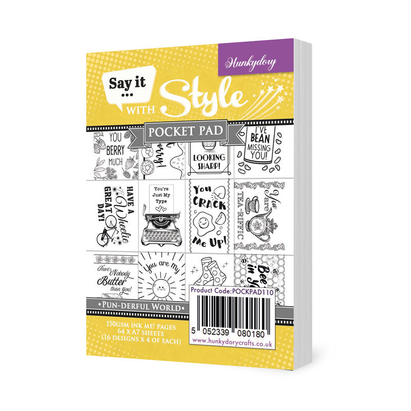 Say It With Style Pocket Pads - Pun-derful World