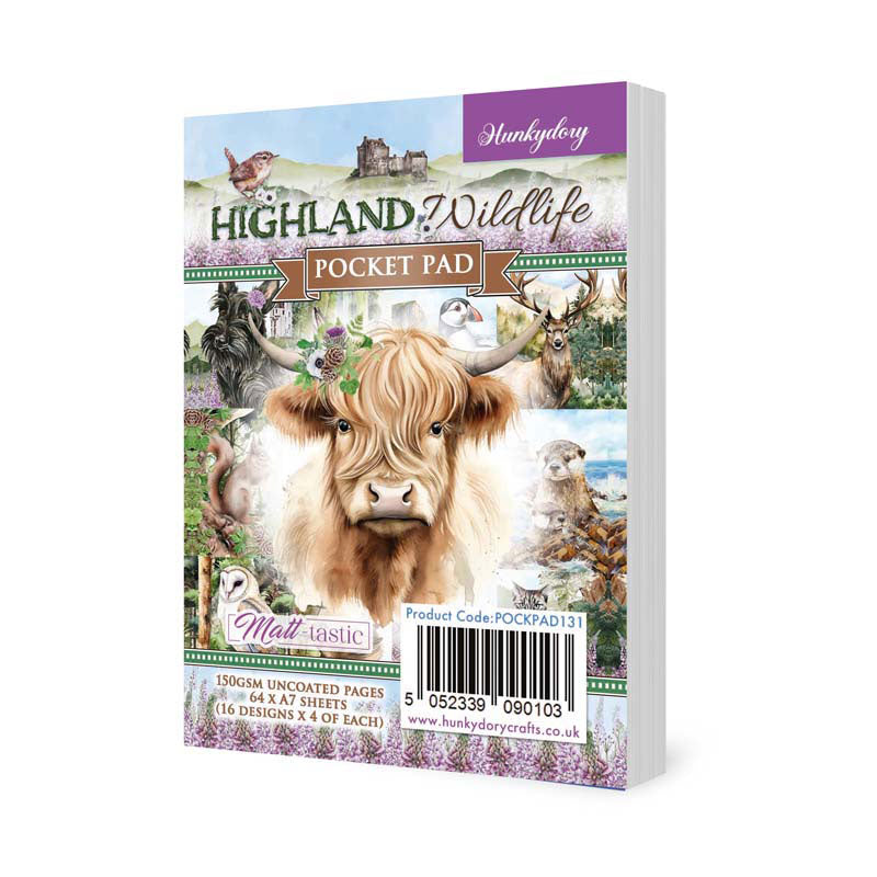 Highland Wildlife Pocket Pad