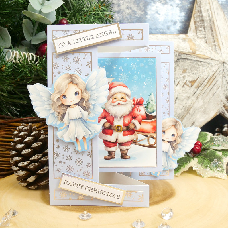 Christmas Foiled Pattern Kinetic Cards