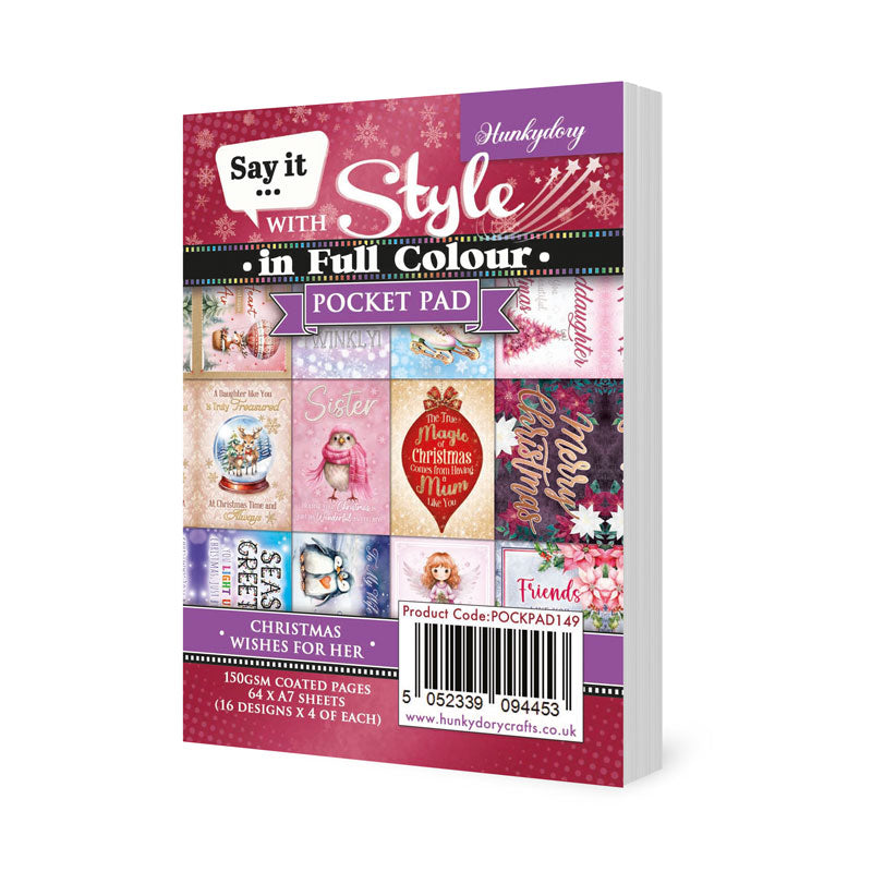 Say it with Style In Full Colour - Christmas Wishes for Her