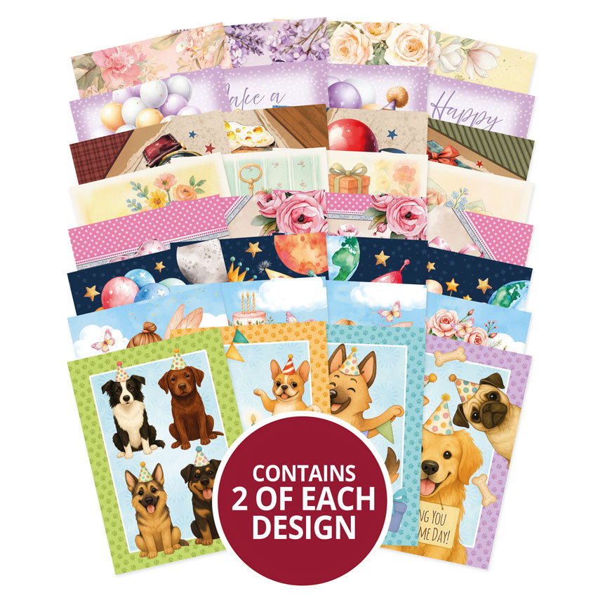 Birthday Waterfalls Speciality Pocket Pad