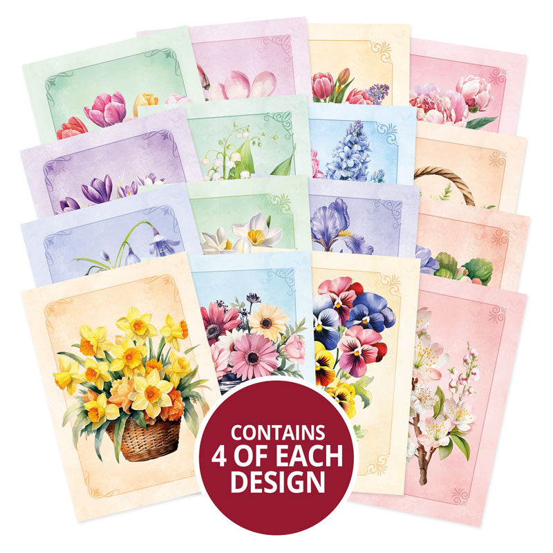 Spring Blooms Pocket Pad