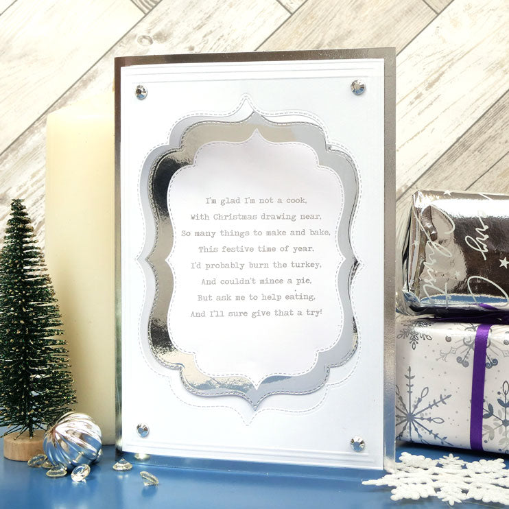 Perfect Poetry Foiled Paper Pad - Christmas