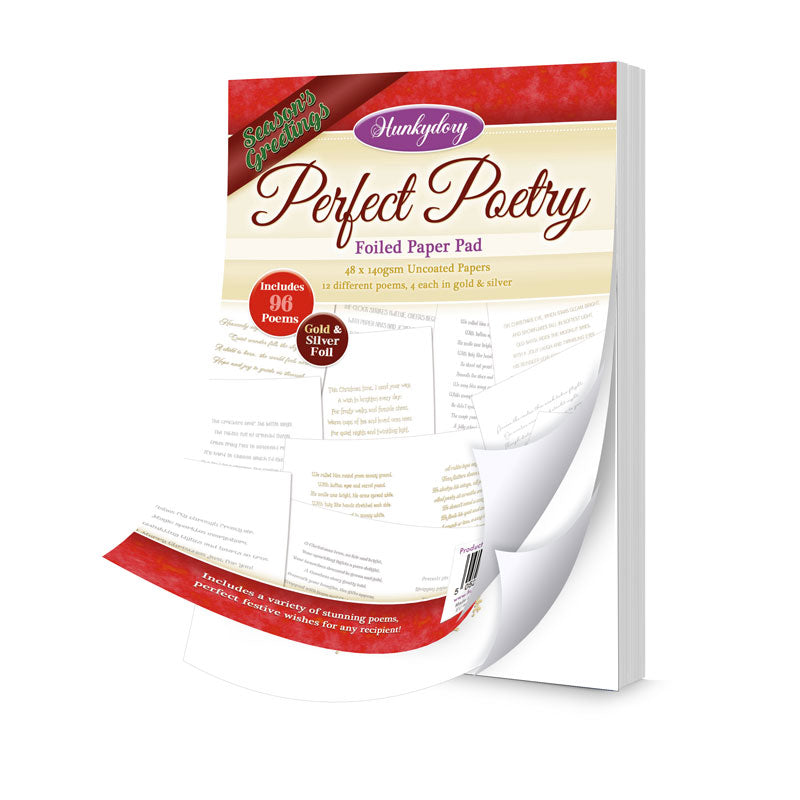 Perfect Poetry Foiled Paper Pad - Season's Greetings