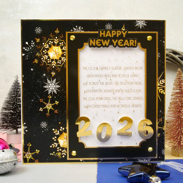 Perfect Poetry Foiled Paper Pad - Season's Greetings