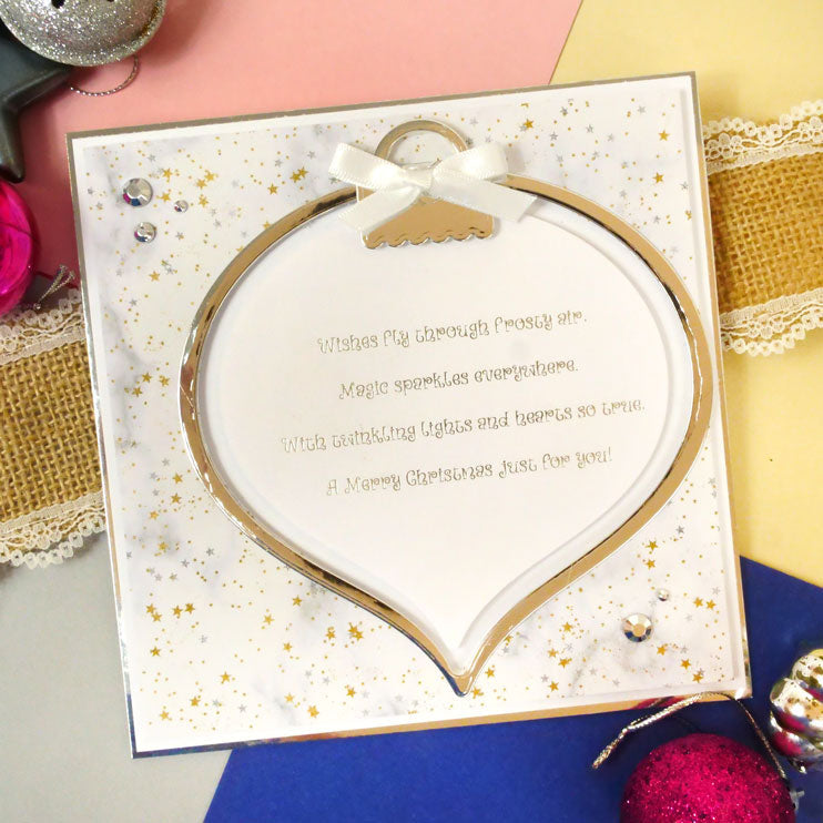 Perfect Poetry Foiled Paper Pad - Season's Greetings