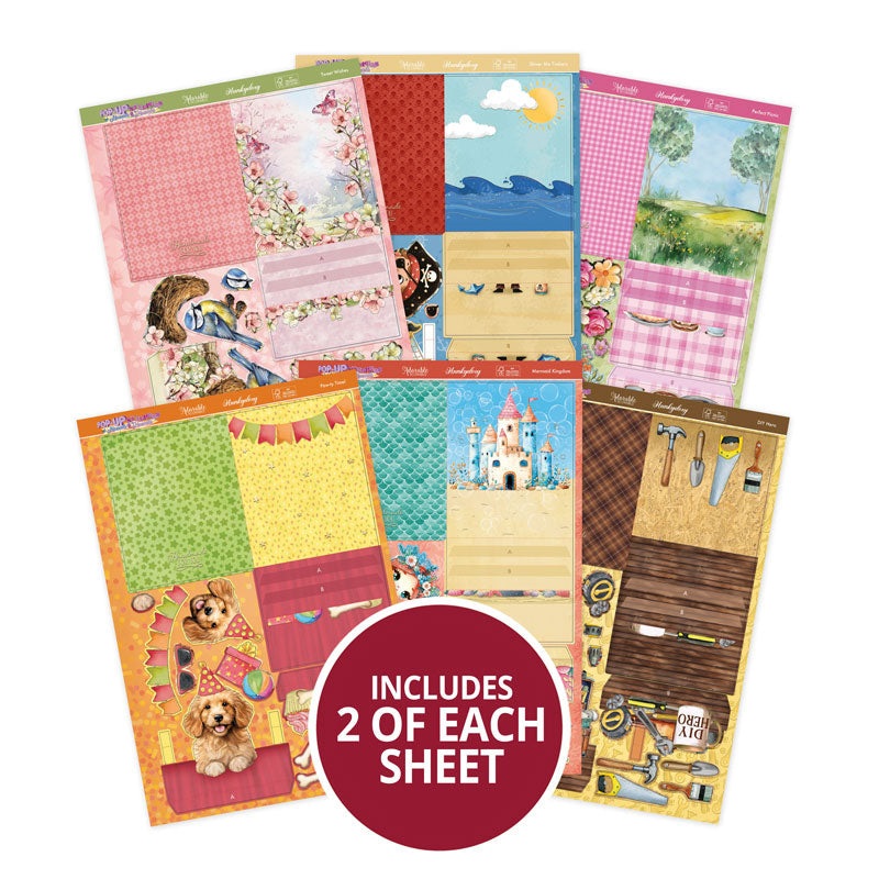 Pop-Up Stepper Cards - Moments & Memories Cards - Set 1