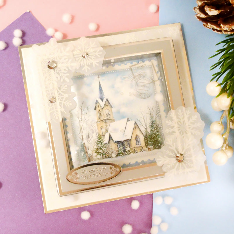 Christmas Post Square Pocket Pad