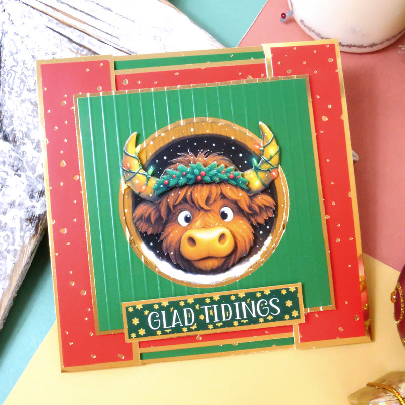 Festive Peeping Pals Square Pocket Pad