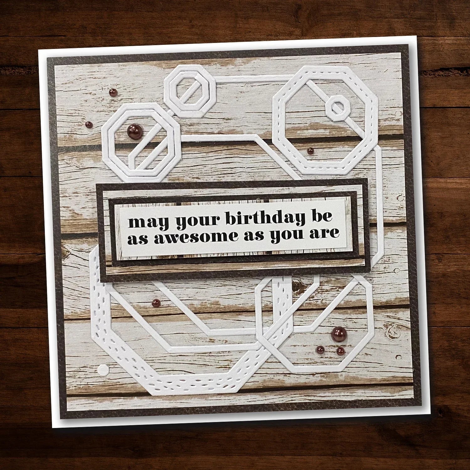 Lots and Lots of Octagons Metal Cutting Die 20535