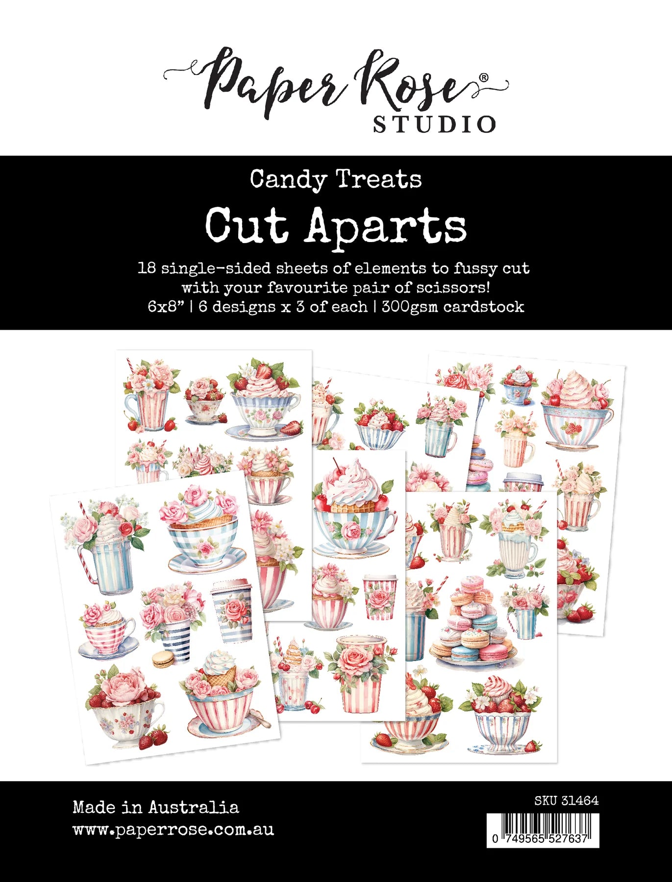 Candy Treats Cut Aparts Paper Pack 31464