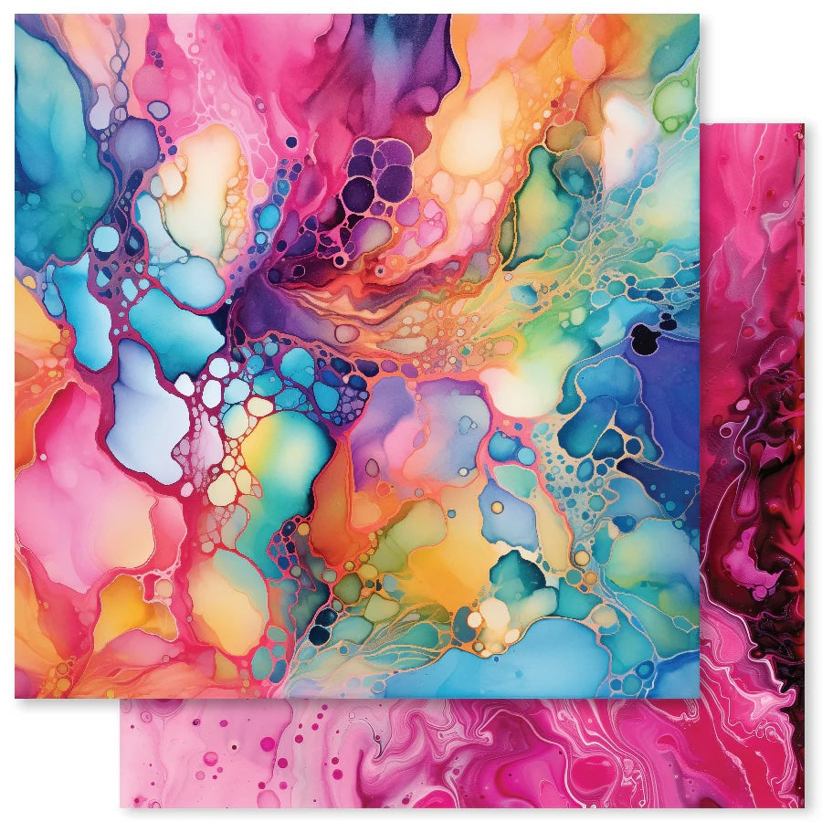Extesy Paper Inky Colour C 12x12 Paper (12pc Bulk Pack) 31884