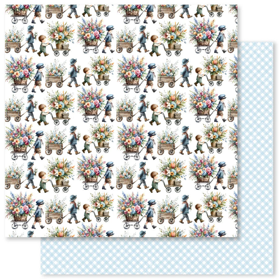 Farmhouse Friends C 12x12 Paper (12pc Bulk Pack) 31986