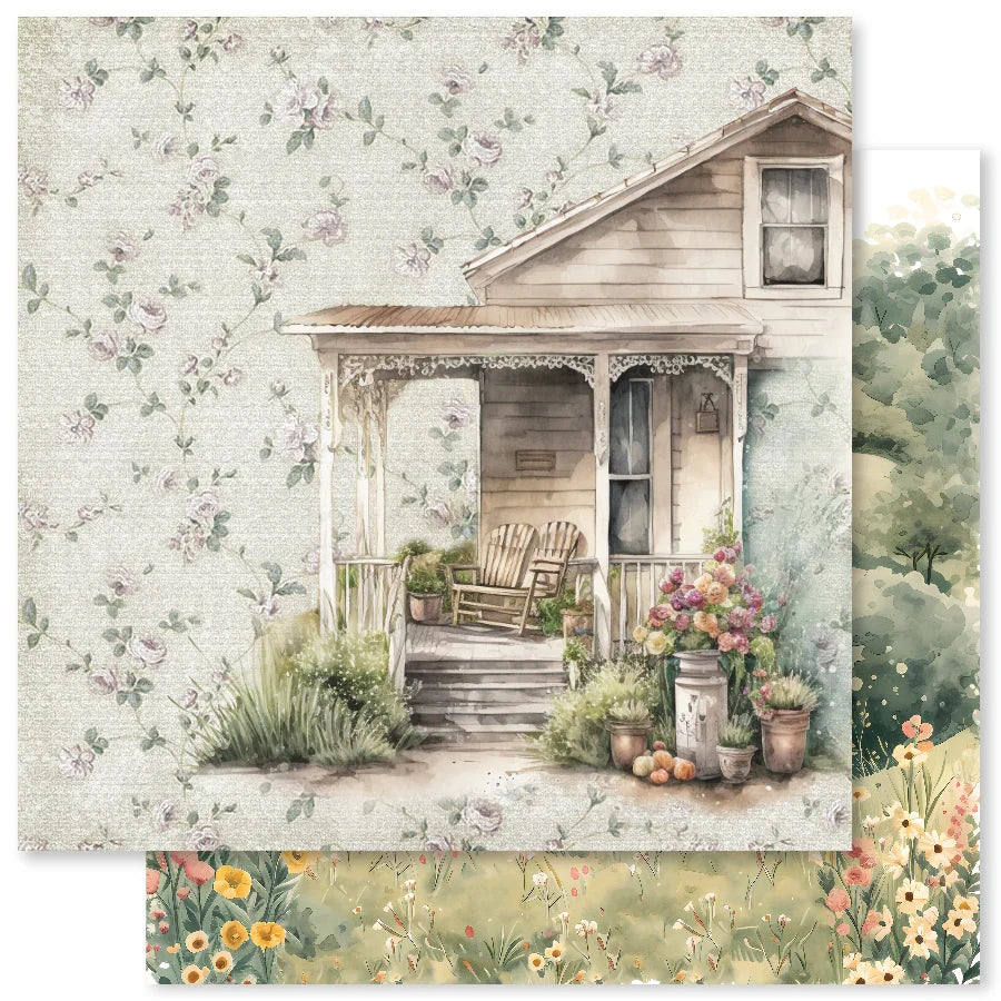 Farmhouse Friends Backgrounds A 12x12 Paper (12pc Bulk Pack) 32004