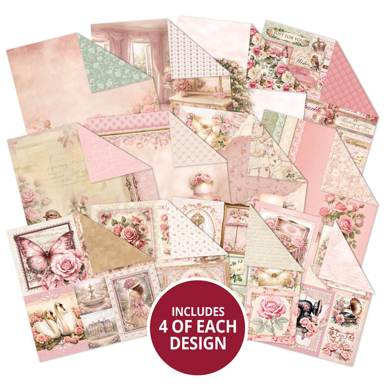 Premium Paper Pads - Everlasting Roses