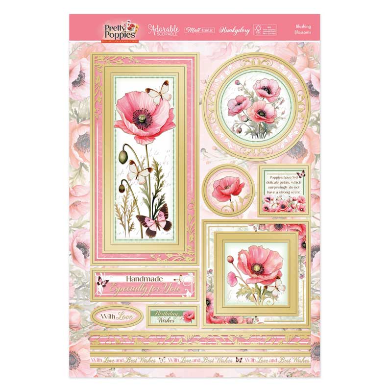 Blushing Blossoms Luxury Topper Set