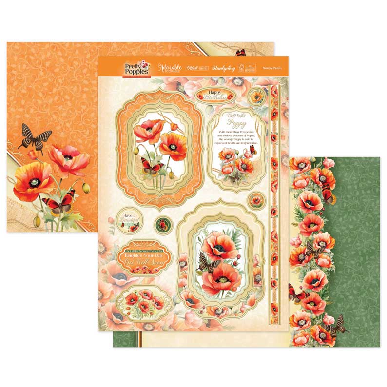 Peachy Petals Luxury Topper Set