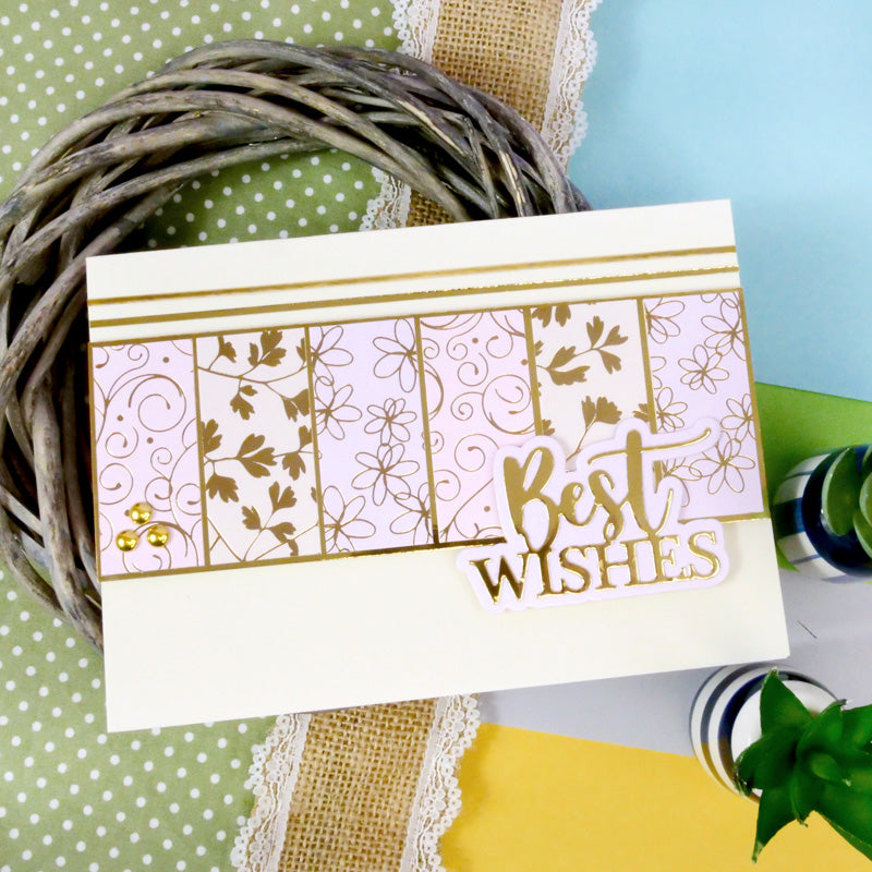 Adorable Scorable Pre-Scored Card Blanks - A Touch of Colour 7" x 5"