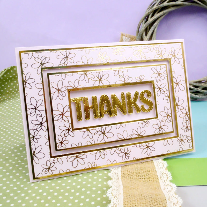 Adorable Scorable Pre-Scored Card Blanks - A Touch of Colour 7" x 5"