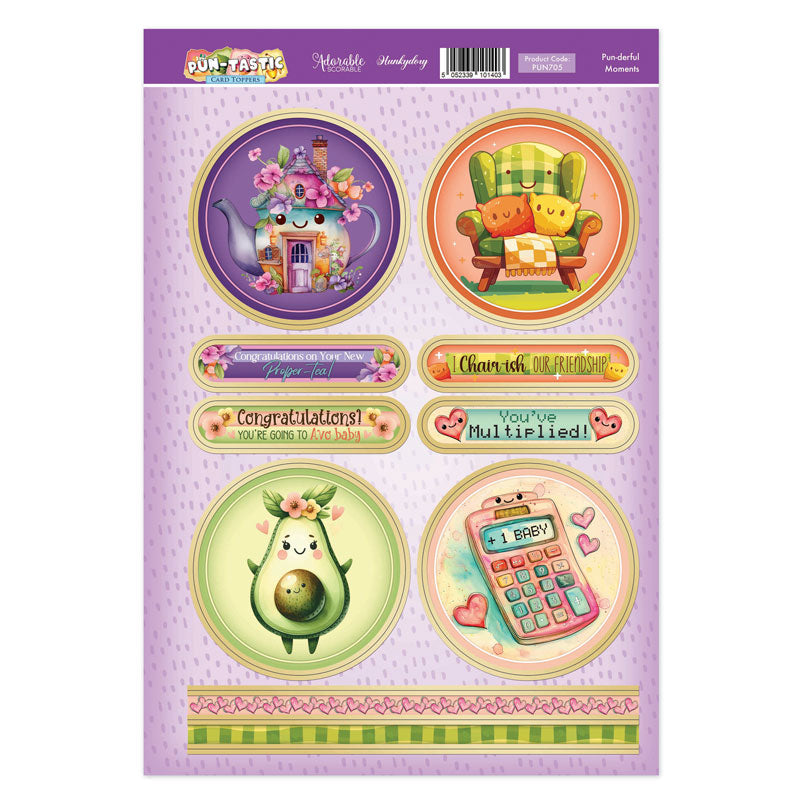 Pun-tastic Topper Sheet - Punderful Moments
