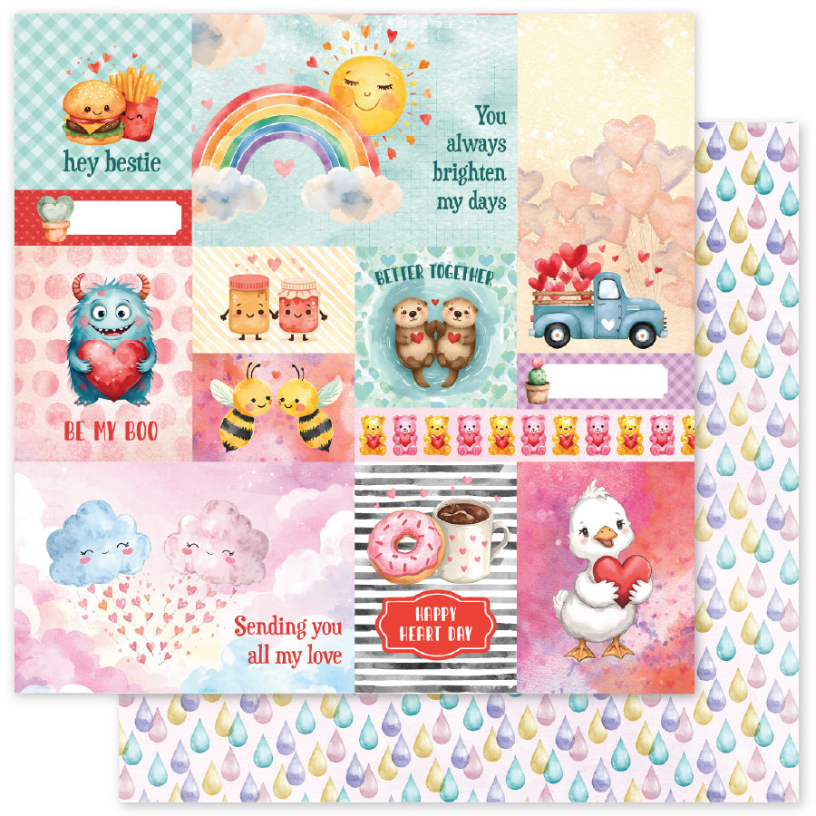 Perfect Pairs A 12x12 Paper (12 pc Bulk Pack) 35782