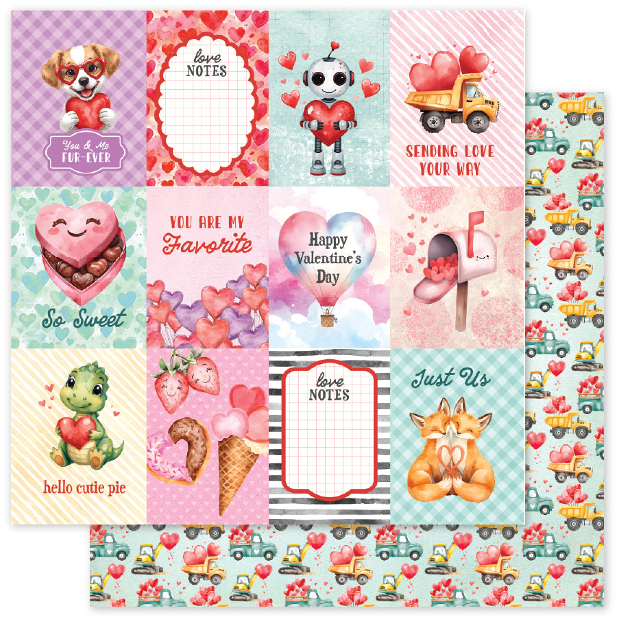 Perfect Pairs E 12x12 Paper (12 pc Bulk Pack)  35794