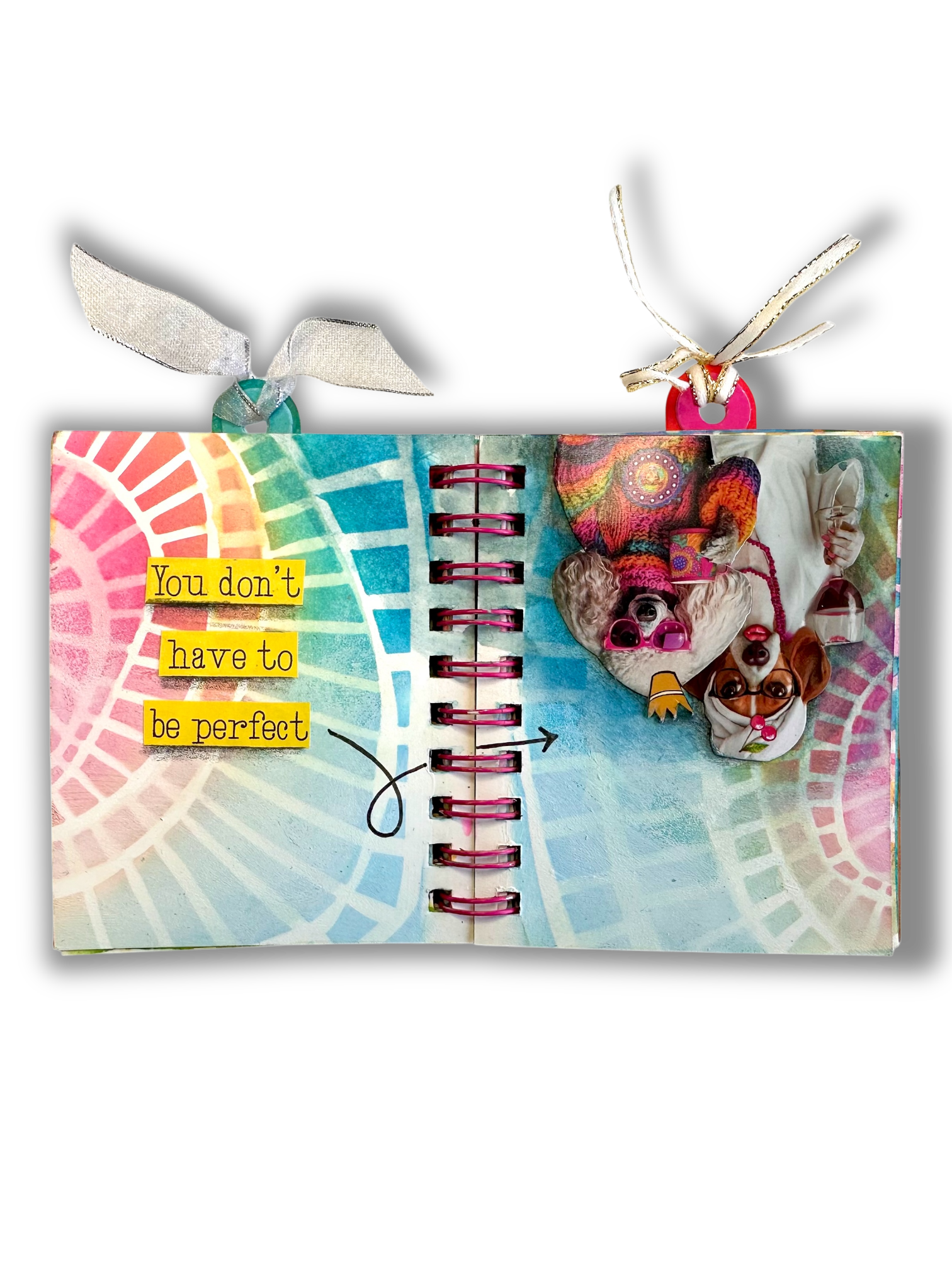 ABM Mask Funky Spiral Art by Marlene 1 Piece