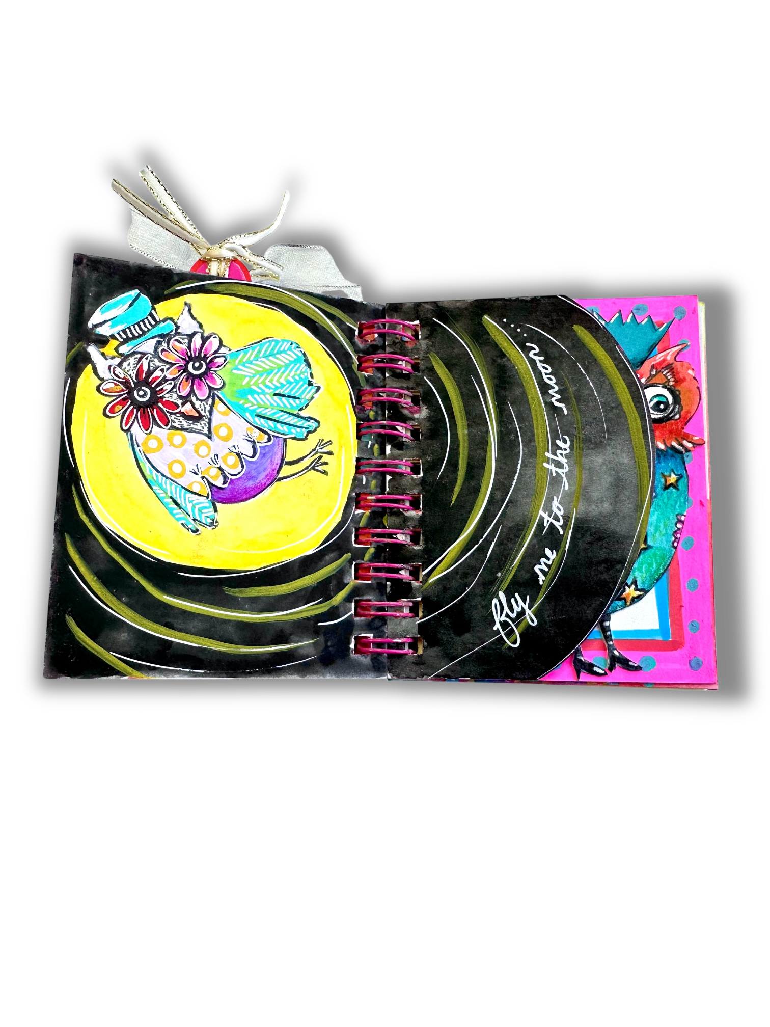 ABM Clear Stamp An Owl Party Art by Marlene 8 Pieces