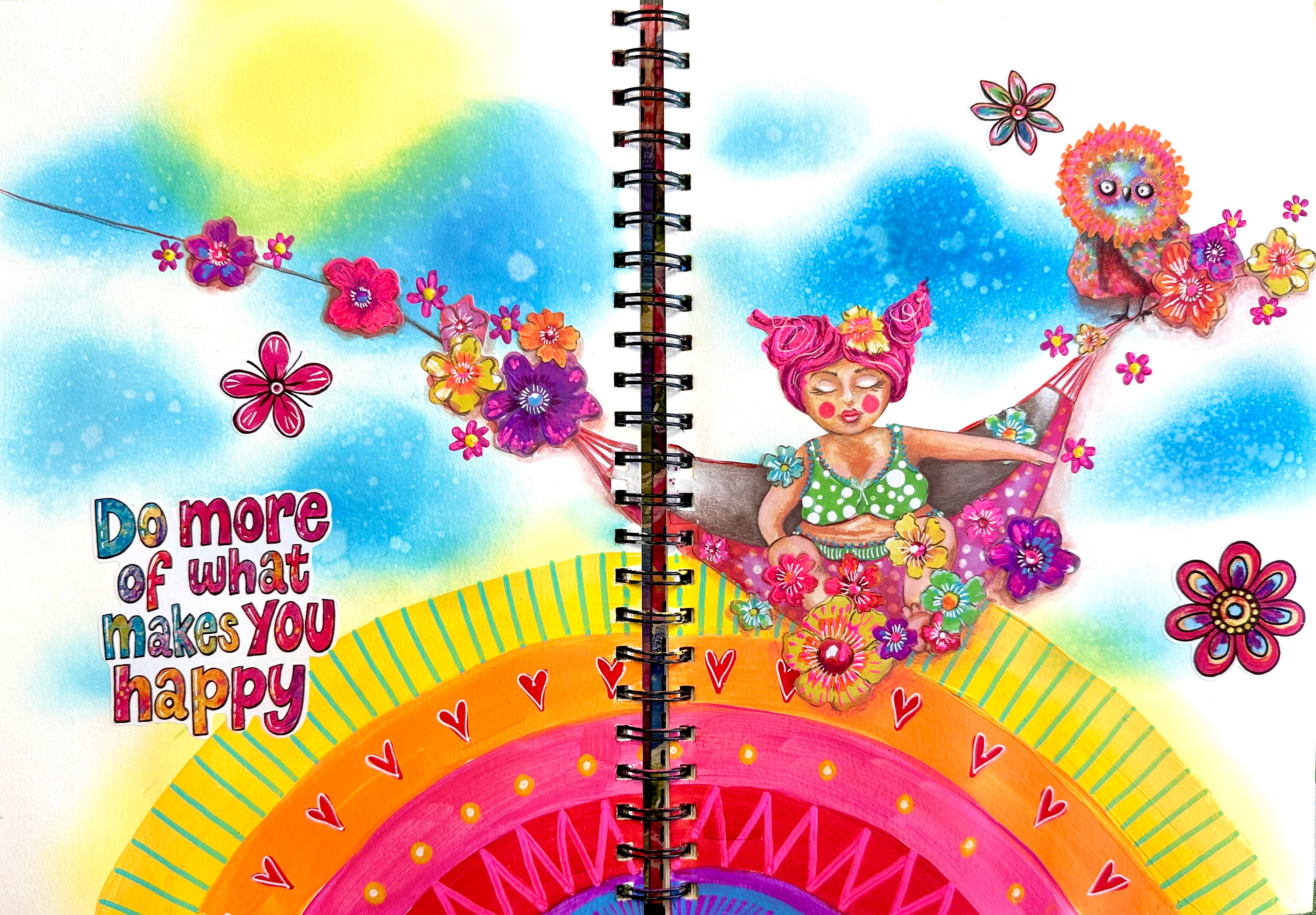 ABM Art Journal ATC-Size Art by Marlene 1 Piece