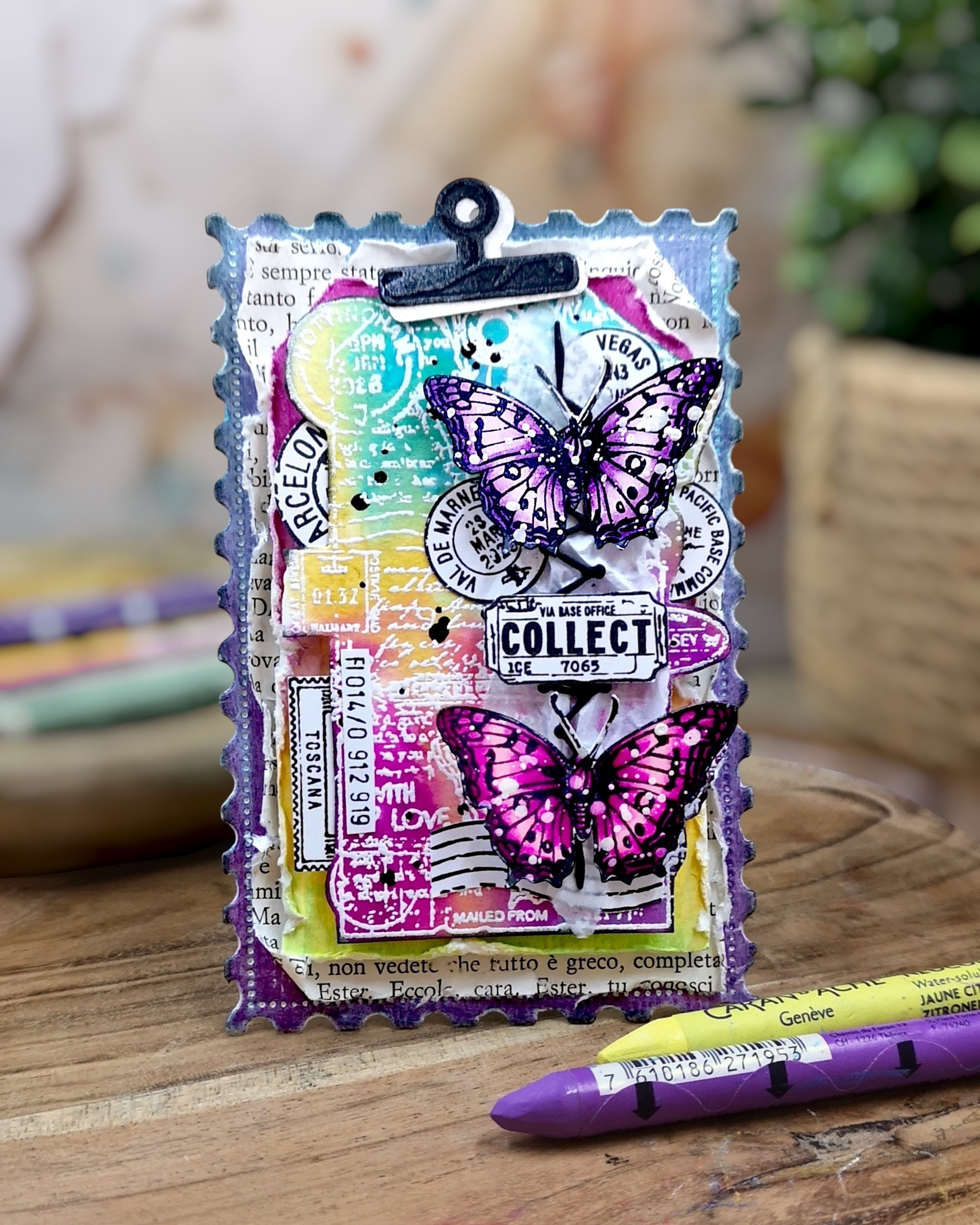 AALL and Create - A7 - Stamp Sets - Chrono-Stamped Tag