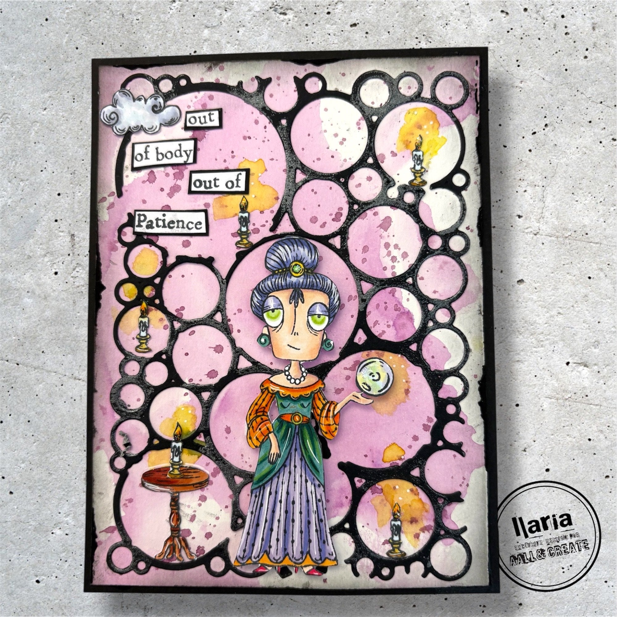 AALL and Create - A7 Stamp Set - Moonlight Mischief