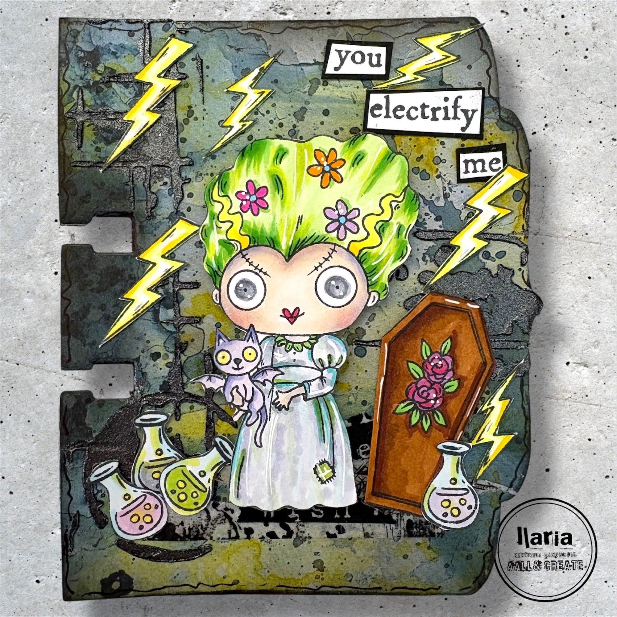 AALL and Create - A7 Stamp Set - Frankie’s Bride