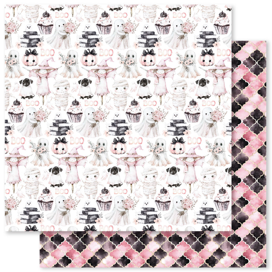 Pink Halloween 6x6 Paper Collection 32817