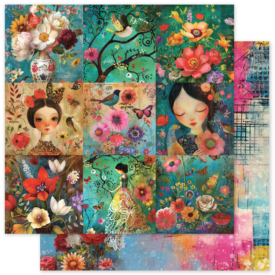 Portraits in Bloom C 12x12 Paper (12 pc Bulk Pack) 36568
