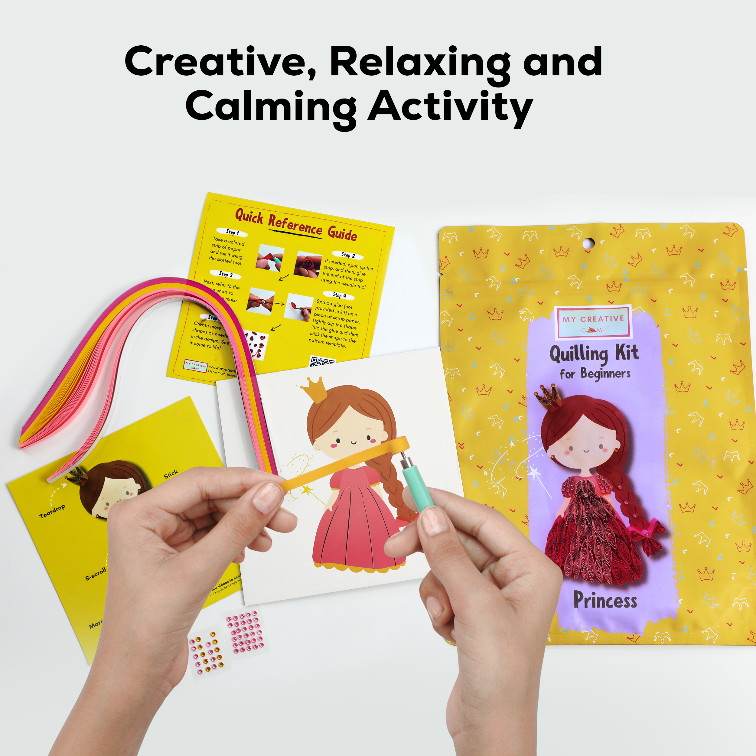 My Creative Camp Princess Quilling Kit