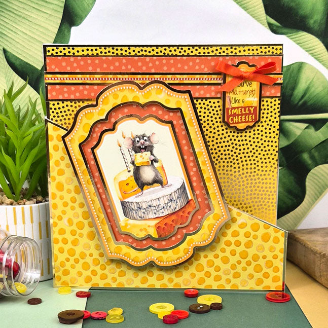 Animal Antics Luxury Card Topper Sheet