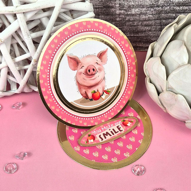 Farmyard Friends Luxury Card Topper Sheet