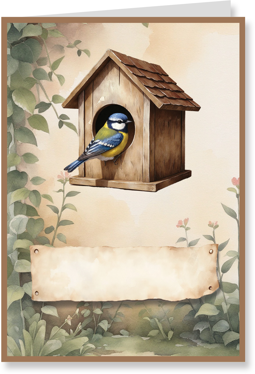 Creatief Art - Card Kit - My Happy Little Garden - 4 Pieces