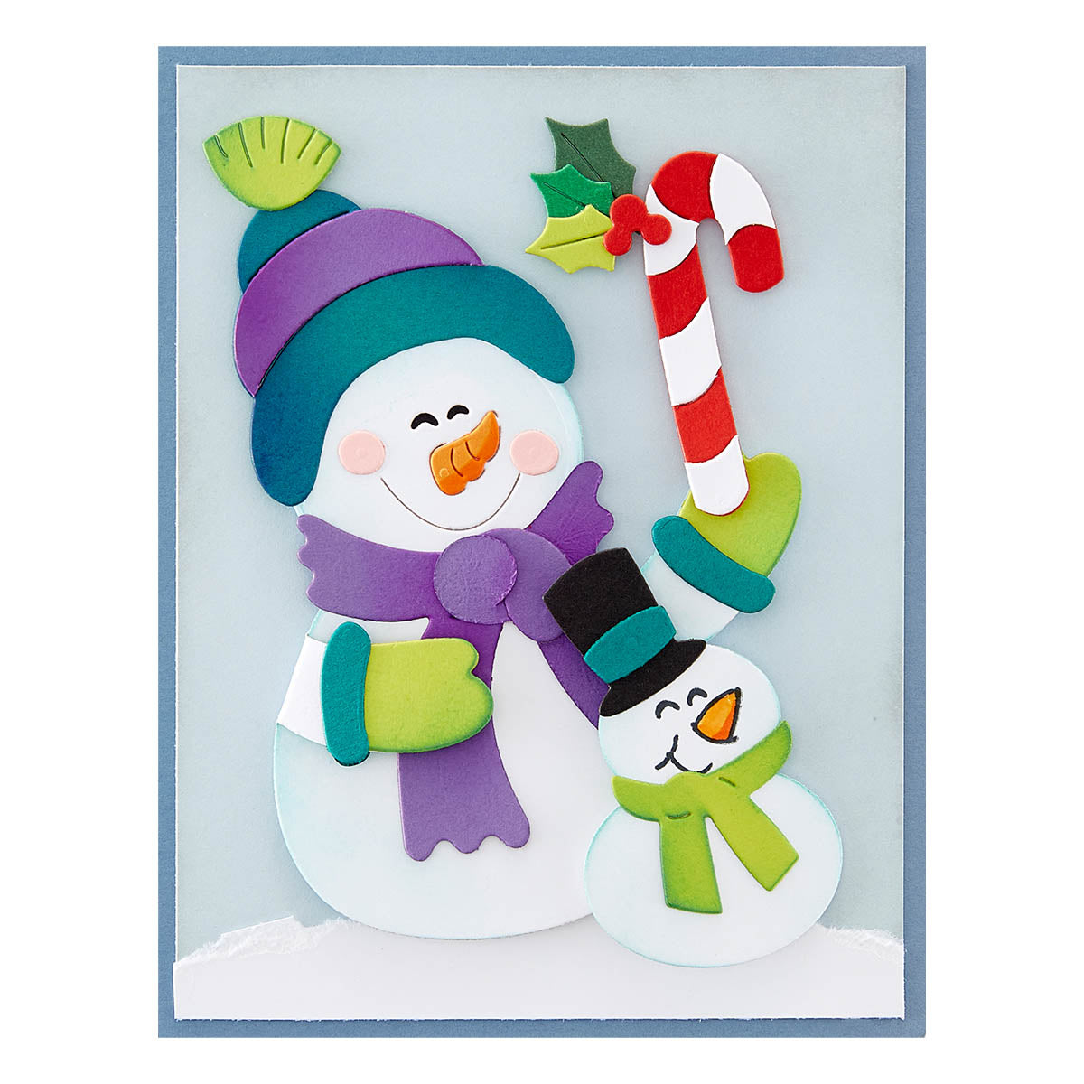 Snowman Builder Punch - Stamping with Charlene