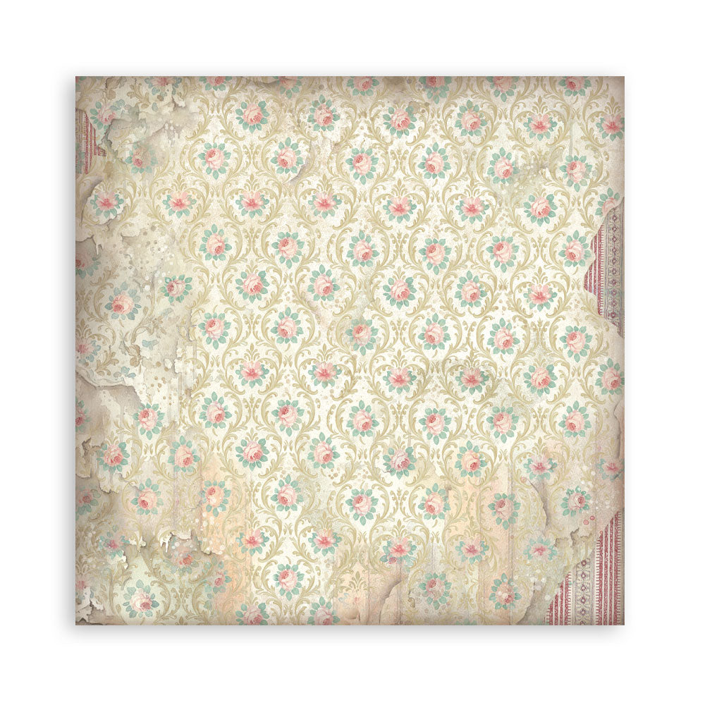 Scrapbooking Printed Pad For Art And Craft 10 Sheets cm 20.3x20.3 (8"x8") - Symphony