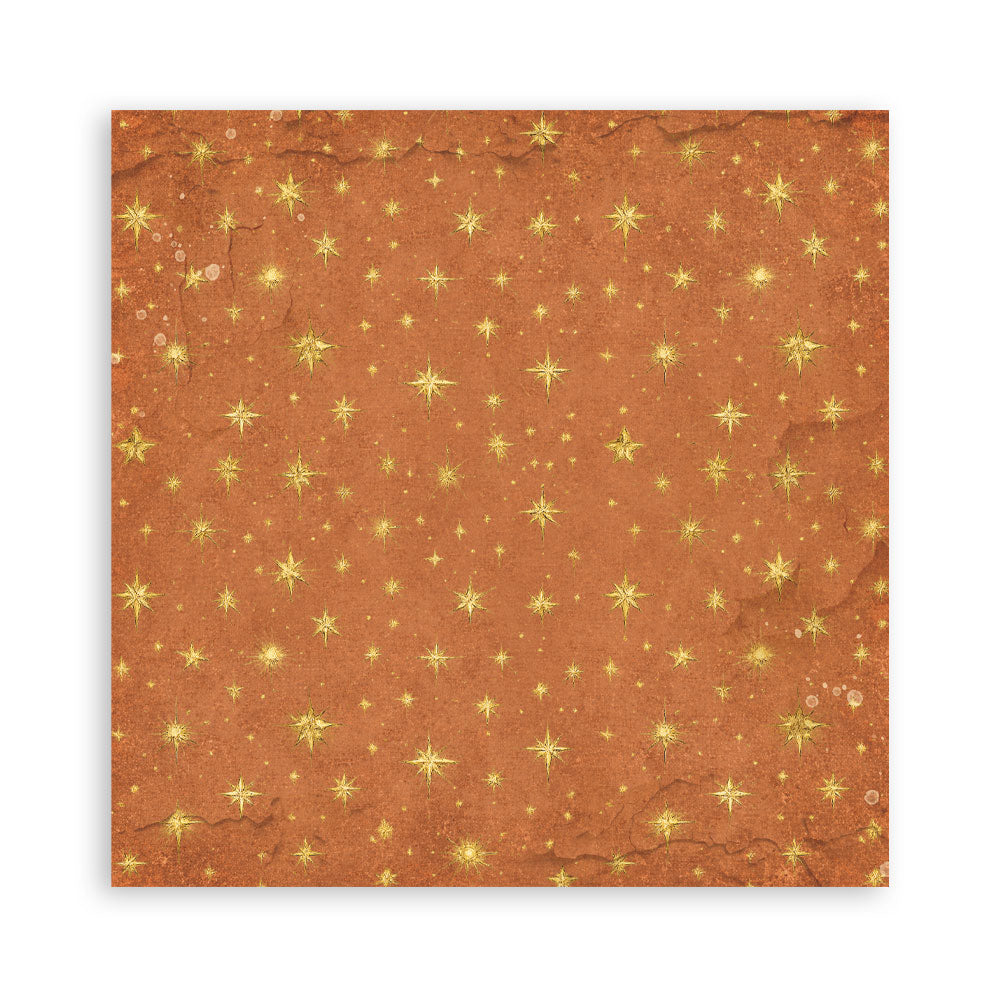Scrapbooking Printed Pad For Art And Craft 10 Sheets cm 20.3x20.3 (8"x8") Backgrounds - Silent Night