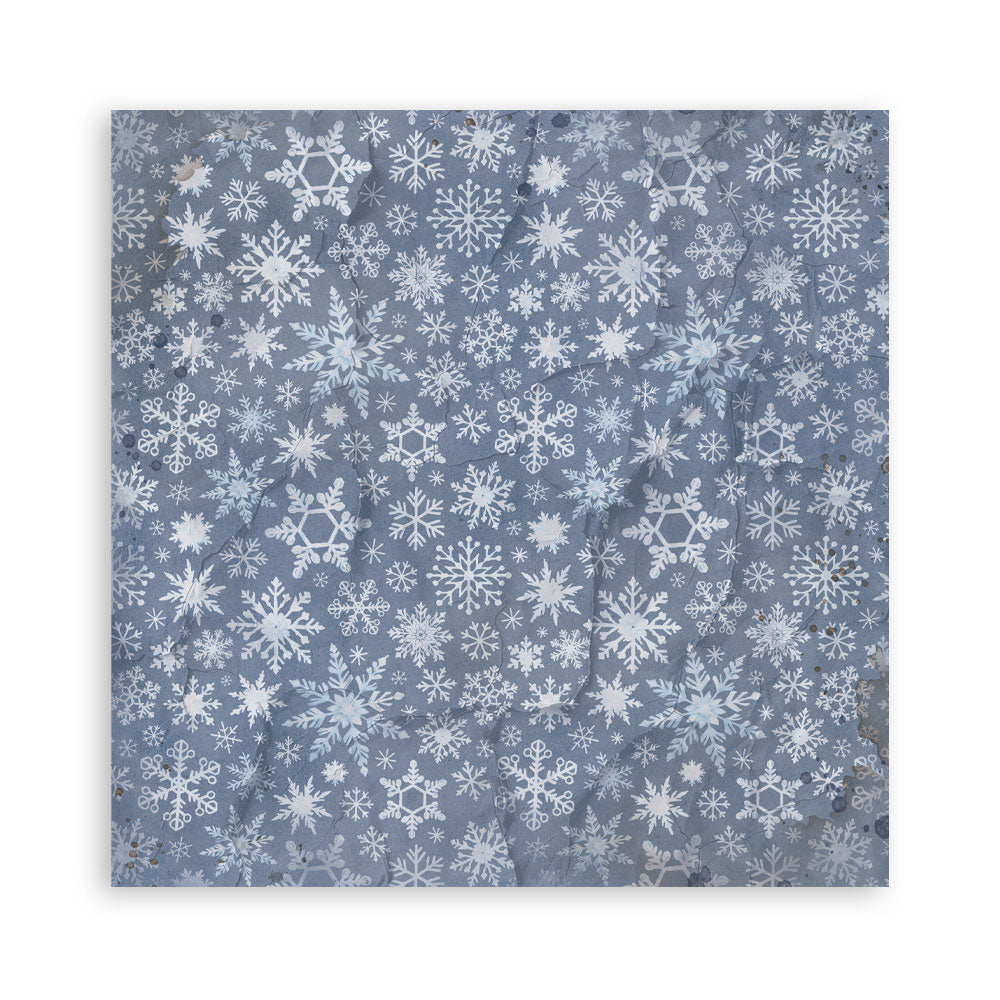Scrapbooking Printed Pad For Art And Craft 10 Sheets cm 20.3x20.3 (8"x8") Backgrounds - Silent Night
