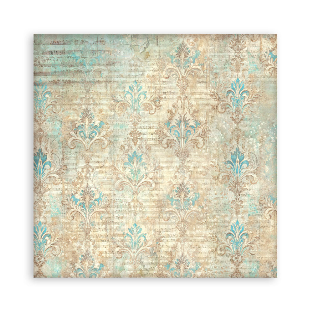 Scrapbooking Printed Pad For Art And Craft 22 Sheets cm 30.5x30.5 (12"x12") Single Face - Symphony