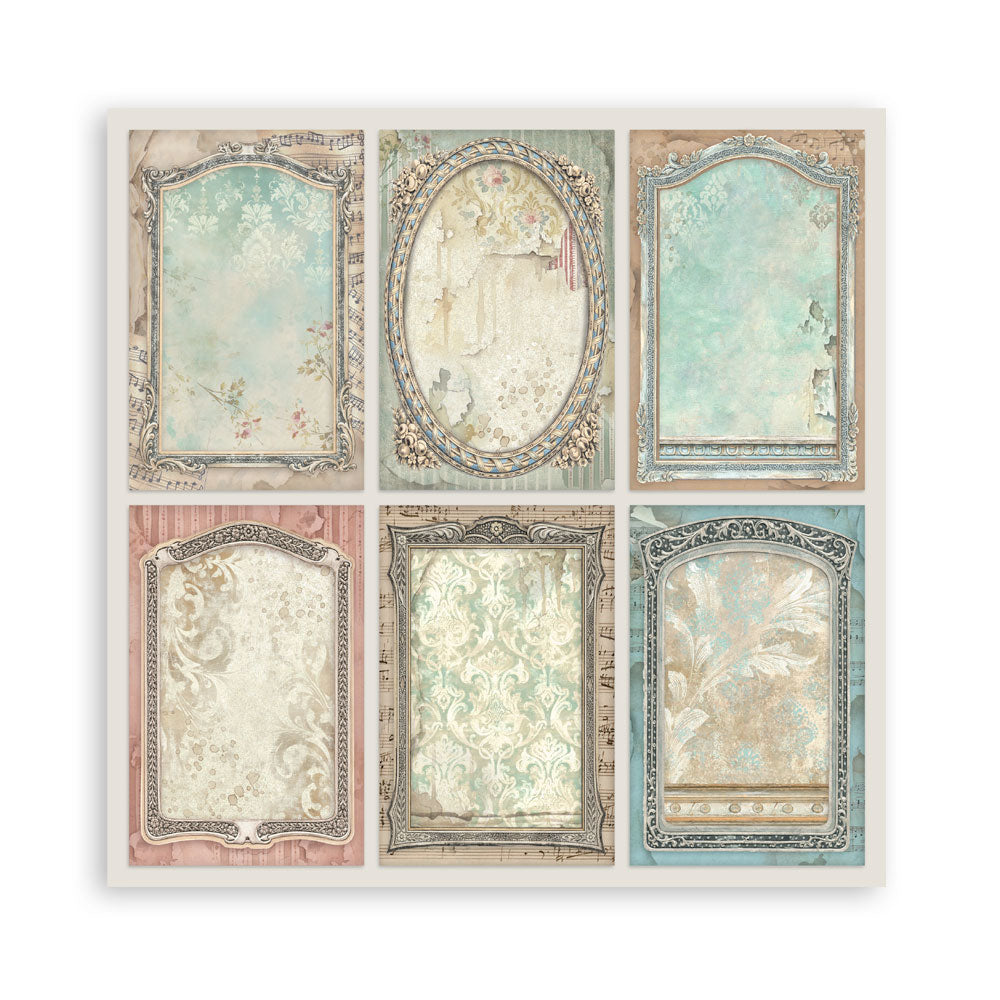 Scrapbooking Printed Pad For Art And Craft 22 Sheets cm 30.5x30.5 (12"x12") Single Face - Symphony
